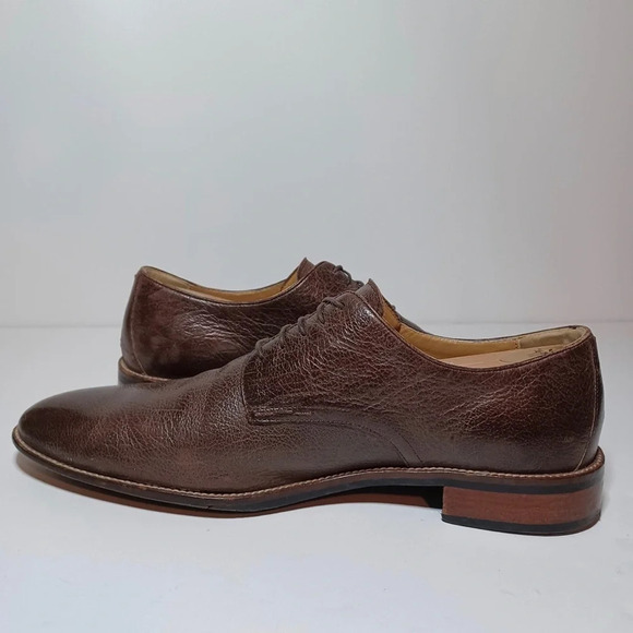 COLE HAAN LENOX HILL Pebble Grain Plain Toe Oxford Shoes Men's Size 11.5M C12230 - Picture 3 of 9